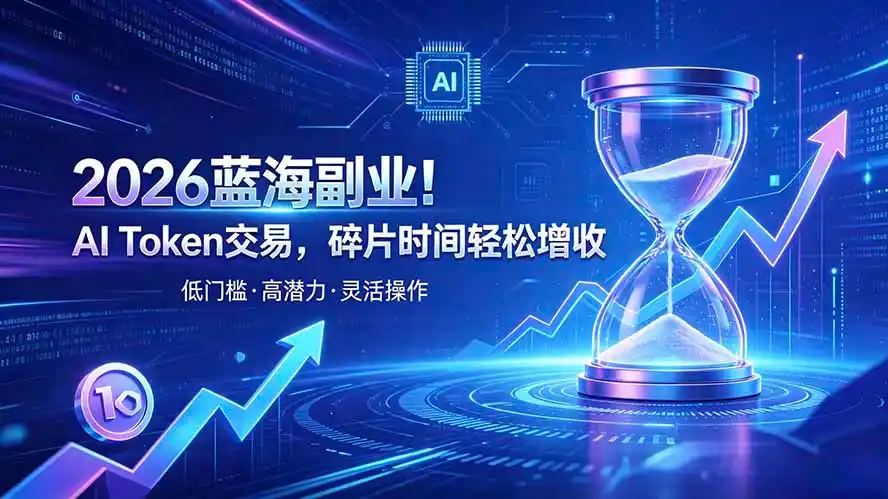 AI Token算力赛道！普通人可入局的数字副业-初创源码资源站