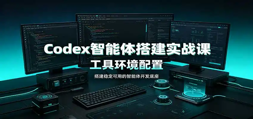 Codex智能体搭建实战课：工具环境配置，自定义技能开发，多业务自动化教学 - 初创源码资源站-初创源码资源站