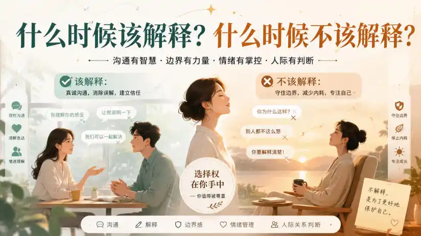 付费文章：什么时候该解释？什么时候不该解释？-初创源码资源站