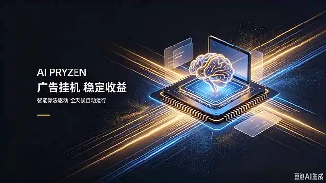 AI Pryzen 广告挂机|24小时自动跑,日入300-500,新手零门槛-初创源码资源站