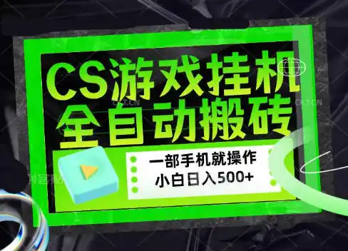 初创源码资源站 CSGO游戏挂G捡漏搬砖超稳定的项目带领1000+小白实现日入500+数据可视频验证揭秘