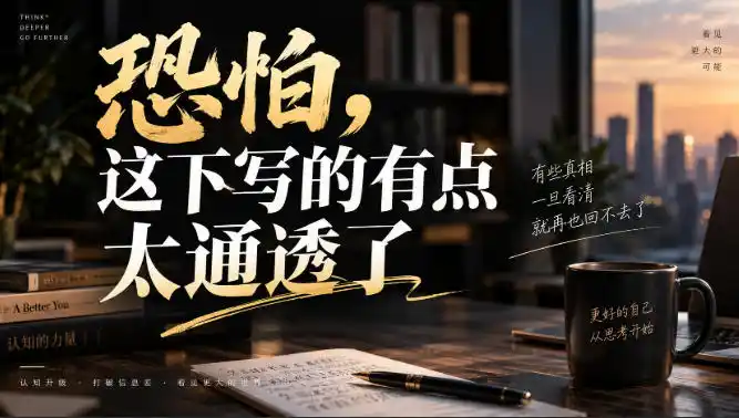 灏泽叔最新付费文章：恐怕，这下写的有点太通透了-初创源码资源站