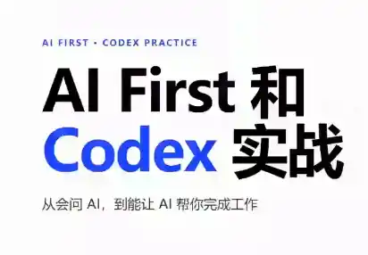 AIFirst和Codex实战课程(更新)-初创源码资源站
