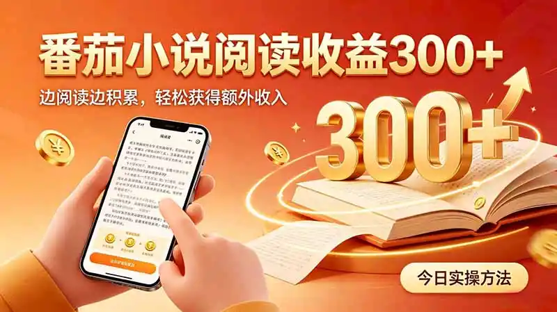全自动番茄挂机玩法，日入300+边阅读边积累，轻松获得额外收入-初创源码资源站