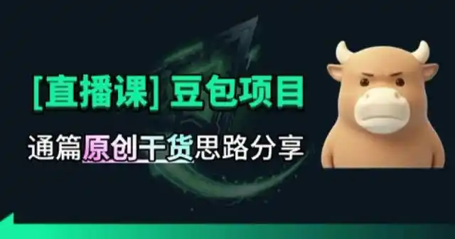 【直播课】原创思路打豆包项目，全是独家思路分析-初创源码资源站