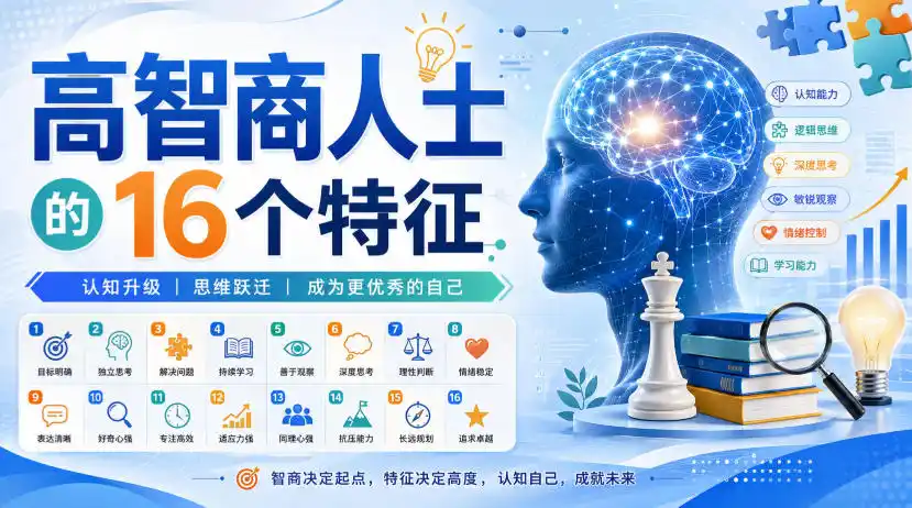 初创源码资源站 付费文章高智商人士的16个特征