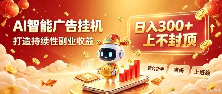 告别手动干活！AI自动化，解锁线上被动收益-初创源码资源站